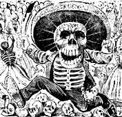 el espectro del cementerio
