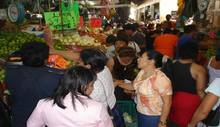 Mercado en Campeche