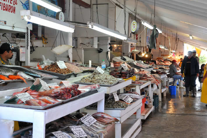 Mercado en Ensenada