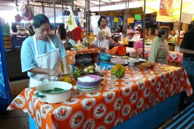 Mercado en Tepoztlán