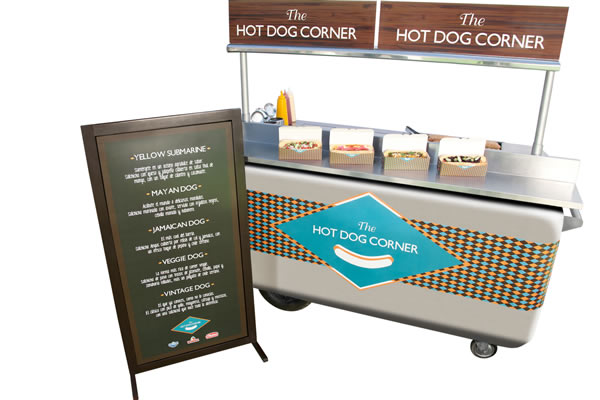 5 locales en el D.F. de Hamburguesas y Hot Dog