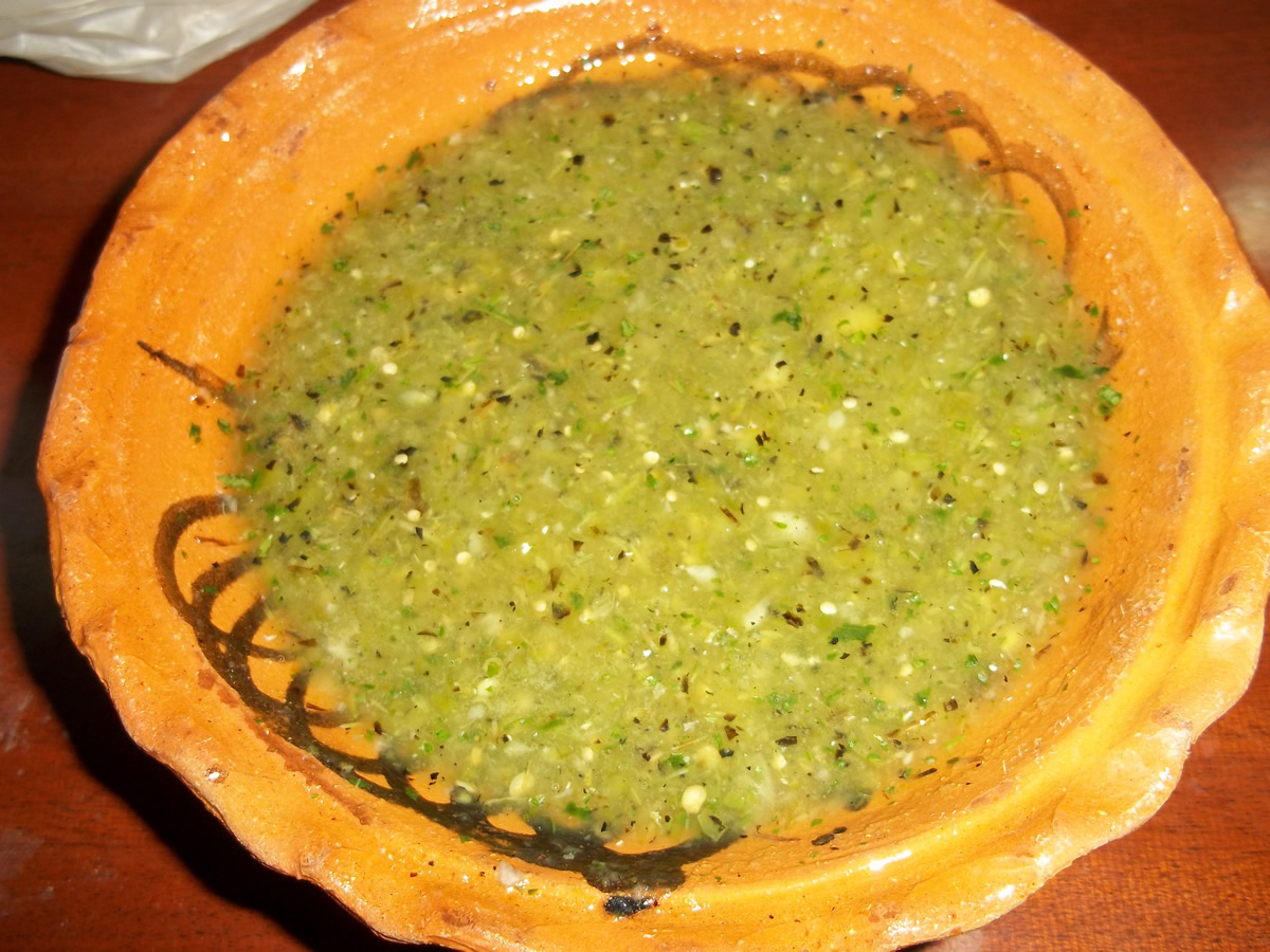 Receta Salsa Verde Tatemada