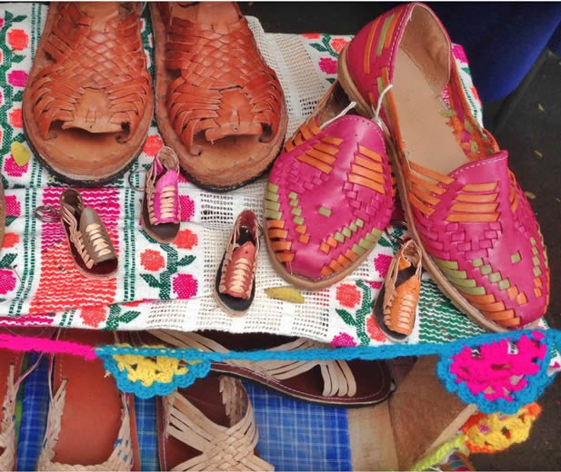 huaraches artesanales mexicanos