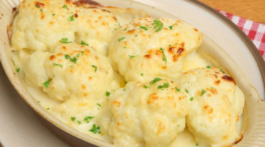 Receta Coliflor Gratinada