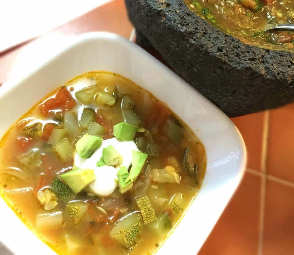 Receta Calabacitas a la Mexicana - TuriMexico