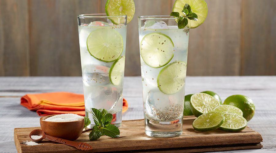 Receta Agua de Limón con Chia