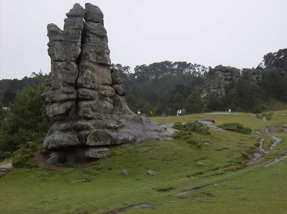 Valle de Piedras Encimadas en Zacatlán, Puebla