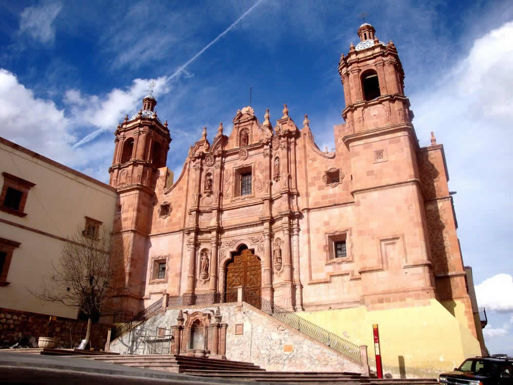 La Catedral y Templos en la Ciudad de Zacatecas