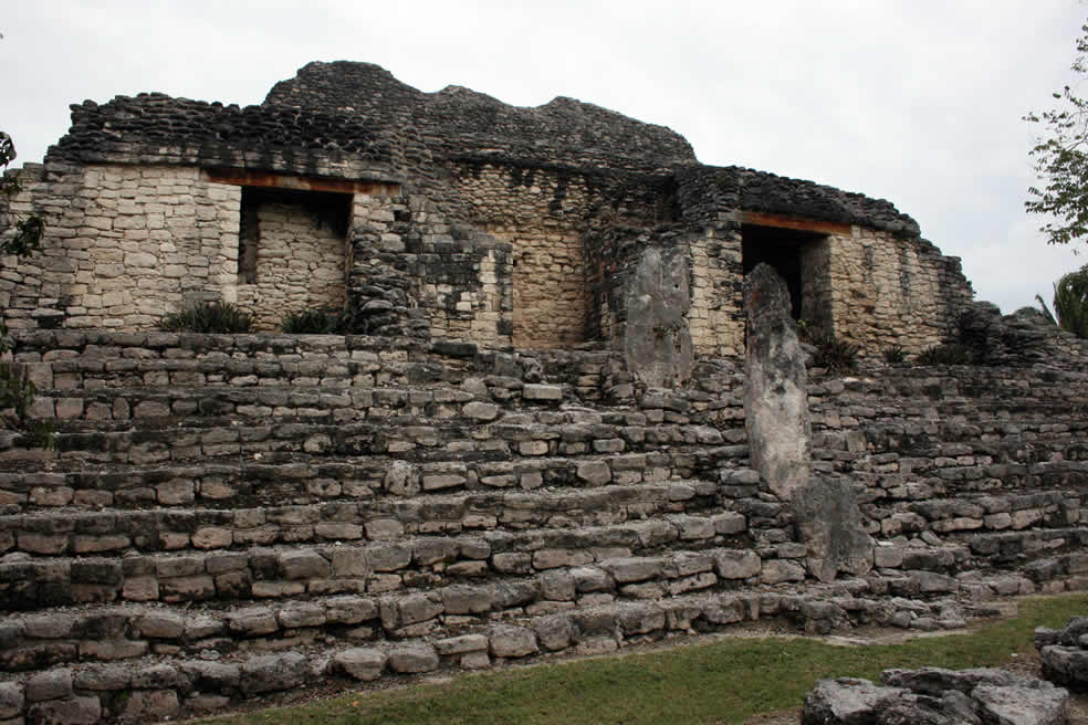 Zona Arqueológica Kohunlich en Quintana Roo