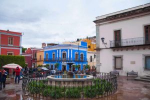 Plaza de los Ángeles en Guanajuato