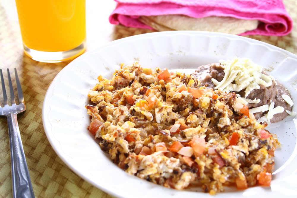 Receta Machaca con Huevo - TuriMexico