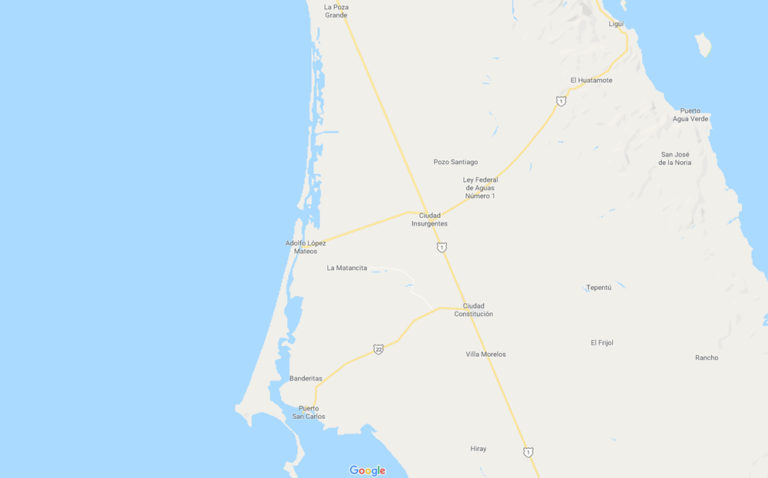 Bahía Las Almejas en Baja California Sur